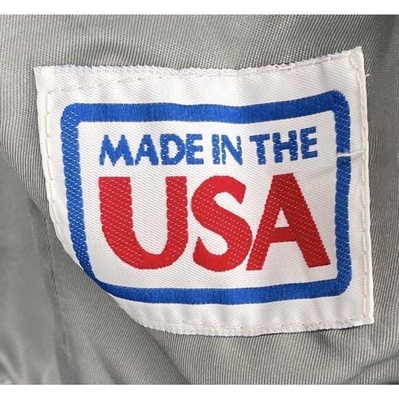 VTG Pioneer Wear western suede fringe jacket native American-inspired Size Large - Picture 4 of 4